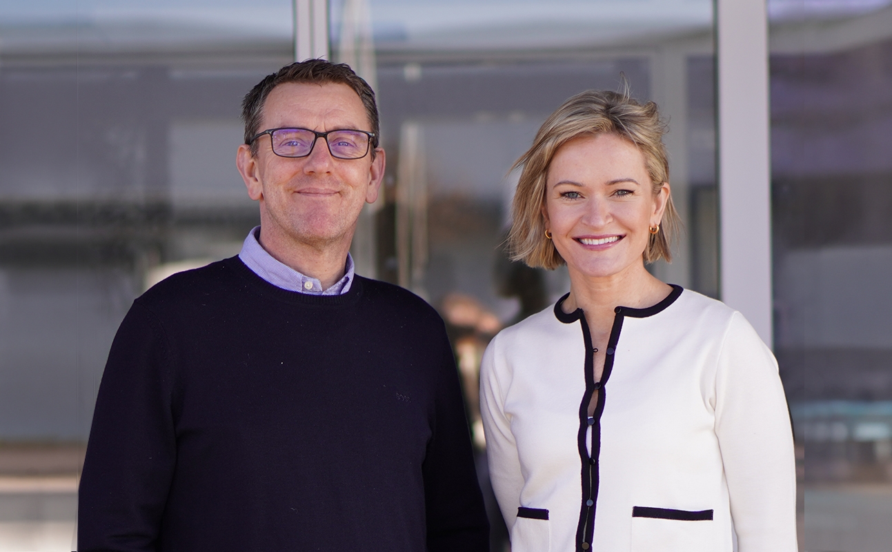 RTS Wind Group CEO Kevin Jones (left) and CCO Alexandra Richards (pictured right).