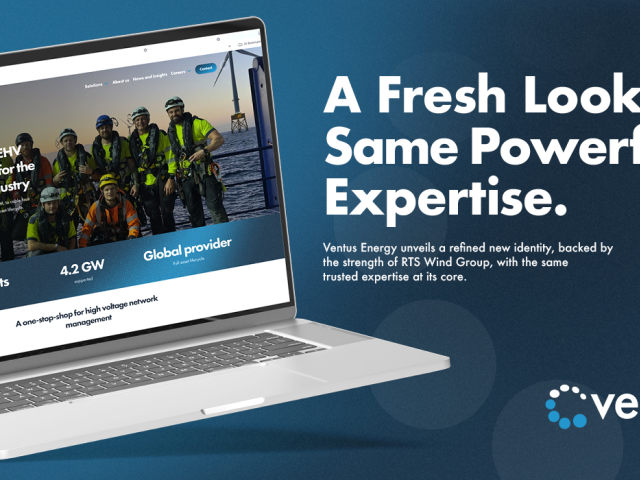 Ventus Energy unveils refreshed brand as part of RTS Wind Group alignment